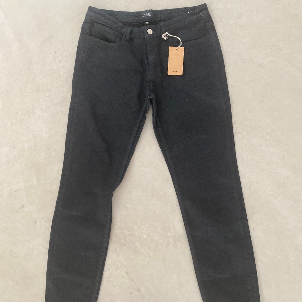 A.P.C. Black Denin Jeans
